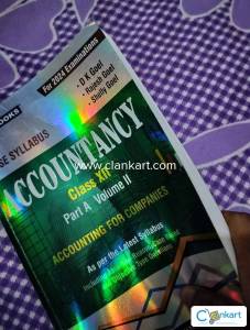Accountancy class 12 part A volume 2 D K Goel