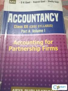 Accountancy class 12 part Volume 1