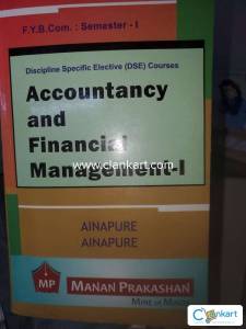 Accountantcy books for sem 1 fybcom