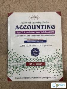 Accounting for CA foundation New syllabus