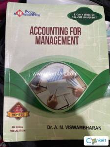 Accounting for Management for bcom 5th semester