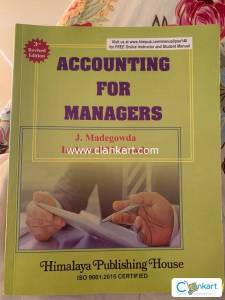 Accounting for managers