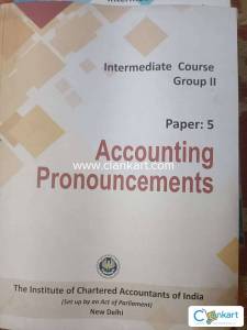 Accounting pronouncement intermediate course paper 5