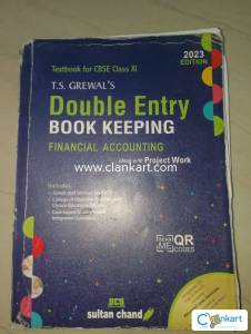 Accounts Class-11 Commerce Edition-2023-2024