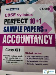 Accounts -Practise sample paper cbse  class 12 th