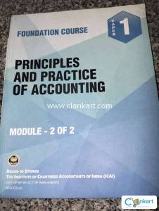 Accounts for CA Foundation