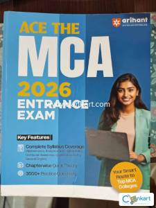 Ace The MCA 2026 Entrance Exam by Arihant  Like New Condition