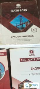 Ace acadmy civil engineering book set for gate and ESE exam