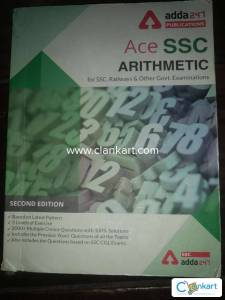 Ace ssc arithmetic for ssc railway and other gov. exam , english
