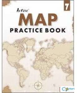 Active Map Practice Book for Class 7