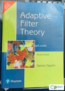 Adaptive Filter Theory Book By Simon Haykin