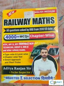 Aditya Ranjan Sir Railway Maths Book (English Medium)
