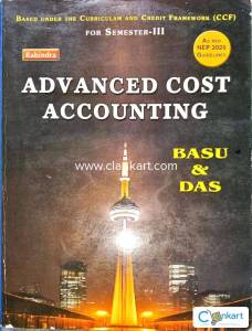 Adv Cost Accounting For CCF B.Com (Calcutta, Kalyani, WBSU)