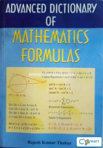 Advance Dictionary of Mathematics Formulas