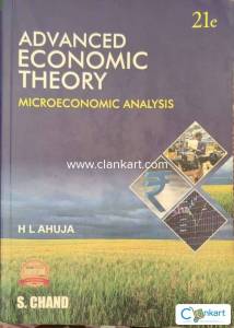 Advanced Economic theory