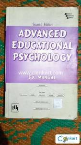 Advanced Educational Psychology  Author(s) S.K. Mangal