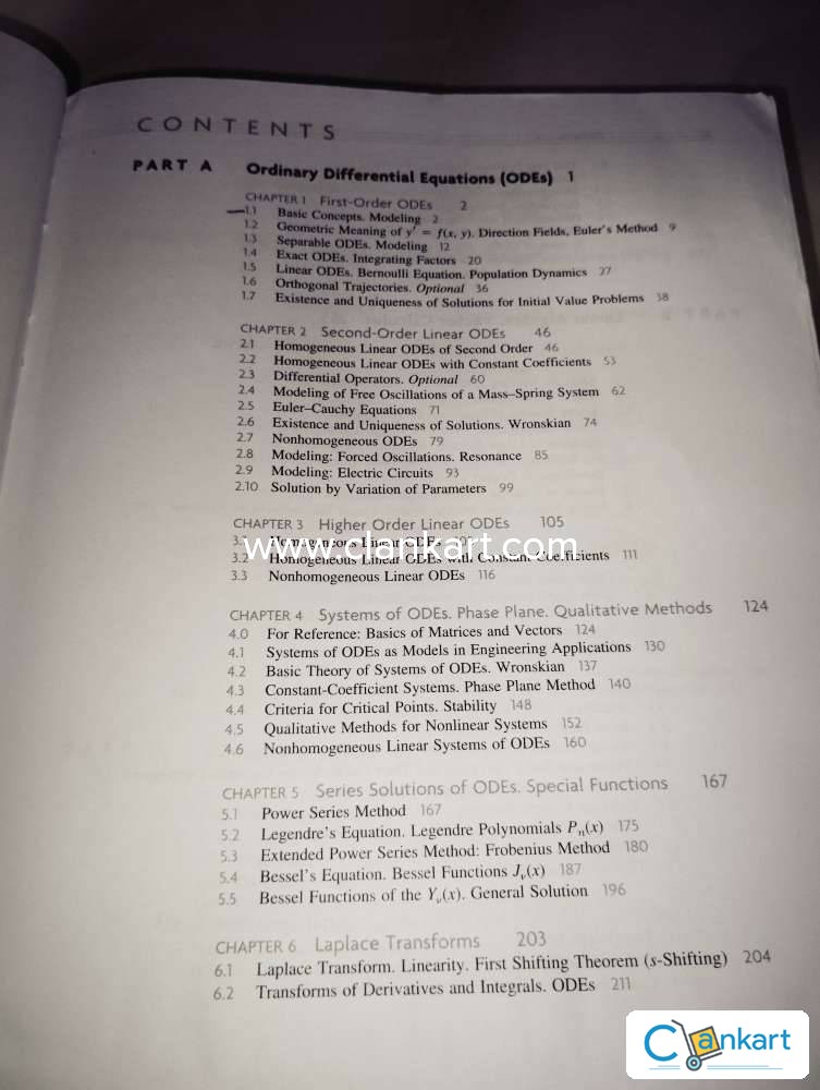 Buy 'Advanced Engineering Mathematics, 10Ed, Isv' Book In Excellent ...