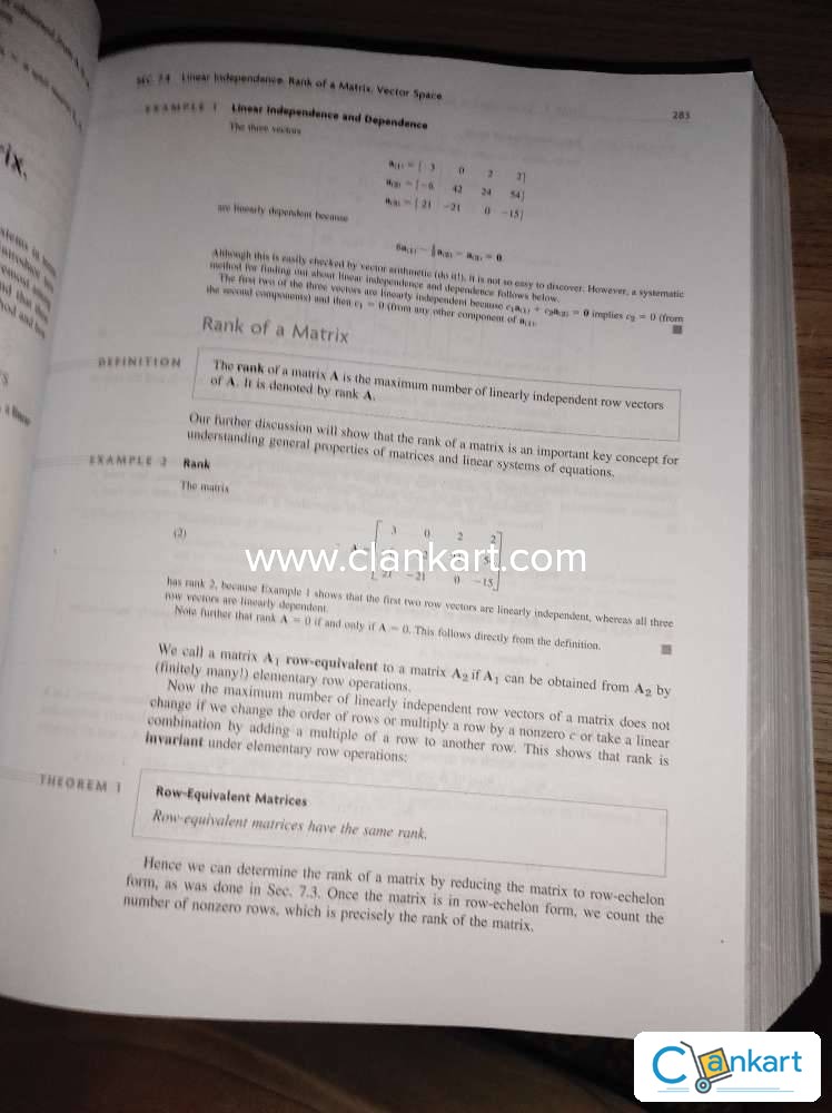 Buy 'Advanced Engineering Mathematics, 10Ed, Isv' Book In Excellent ...