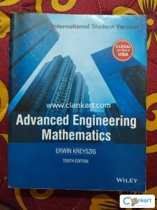 Advanced Engineering Mathematics, 10th Edition