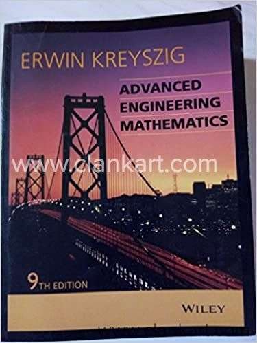 Advanced Engineering Mathematics 9E Wiley India Erwin Kreyszig