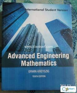 Advanced Engineering Mathematics 10th Ed Book By Kreyszig
