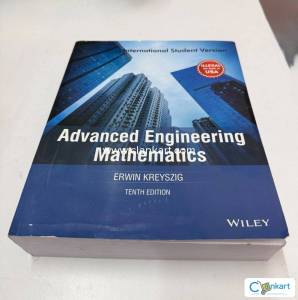 Advanced Engineering Mathematics by Erwin Kreyszig Tenth edition
