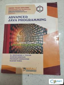 Advanced Java Programming for Third year diploma semester - V