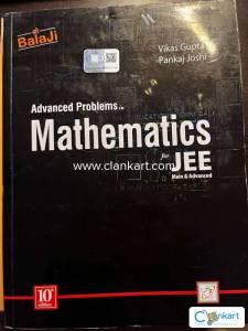 Advanced Problems in Mathematics - VG and PJ