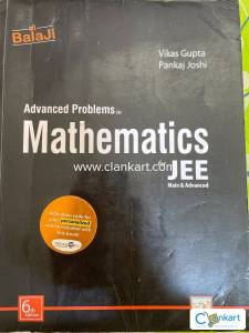Advanced Problems in Mathematics for JEE Mains and Advanced