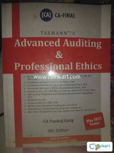 Advanced auditing and professional ethics for CA finals