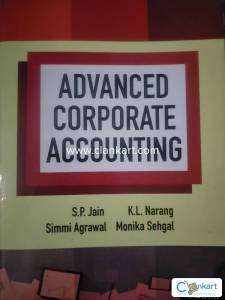 Advanced corporate accounting for M com 2 nd sem
