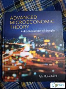 Advanced microeconomics