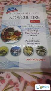 Agriculture book in excellent condition arun katyan vol2 and unused