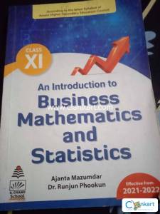 Ajanta Business mathematics and satistics for class 11