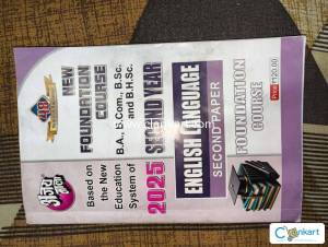 Ajay Mala 2nd year foundation course for all BA BSc and b.com