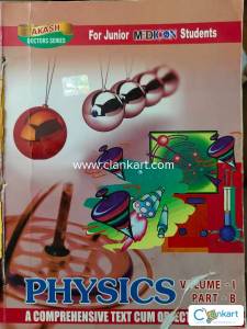 Akash Physics vol 1 part B for class 11 NEET