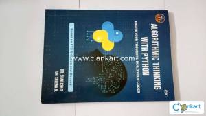 Algorithmic thinking with python