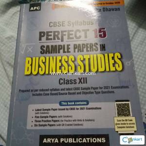 Alka Dhawan Cbse perfect 15 sample paper Business studies for class 12
