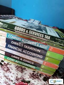 All CMA books with scanner and one direct taxation, accounting extra.
