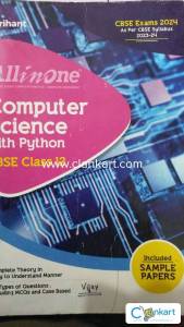 All In One Class 12th Computer Science with Python for CBSE Exam 2024