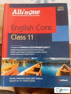All in English core class 11 Chat with me before buy