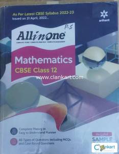 All in One(Arihant) Mathematics CBSE for class 12
