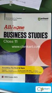 All in One Business Studies Class 11 2025