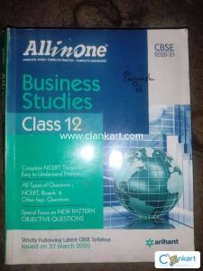 All in One Business Studies for class 12