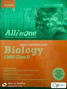 All in one Biology CBSE class 11th