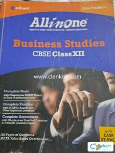All in one Business Studies for class 12