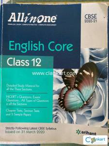 All in one English core practice ncert book for class 12
