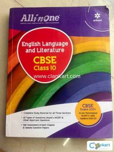All in one English language and literature for class 10
