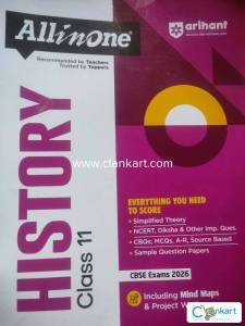 All in one History for class 11