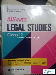 All in one Legal studies for class 12
